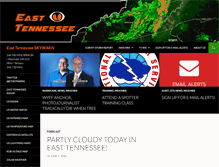 Tablet Screenshot of etskywarn.net